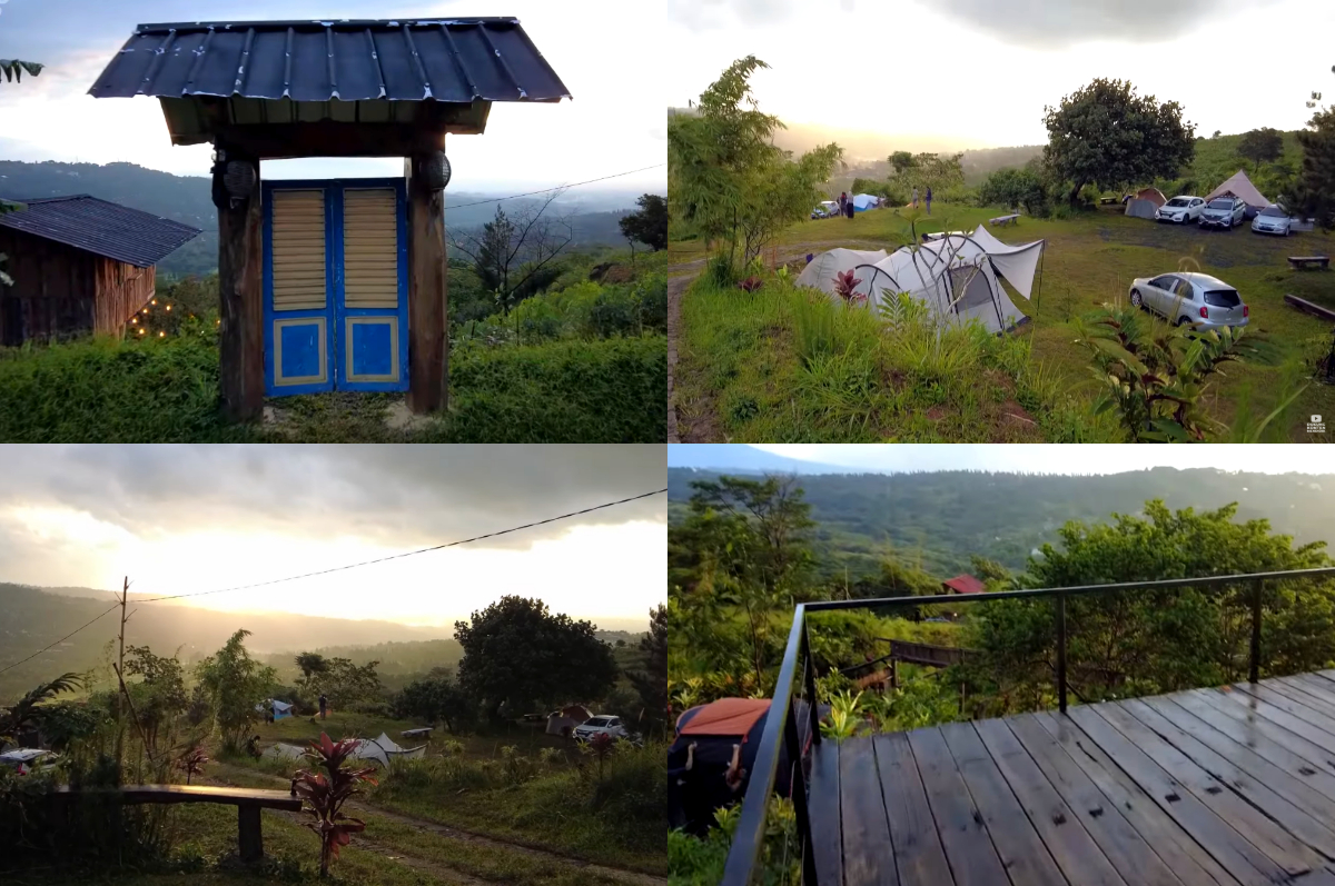 Pesona Kolega Prioritas Camping Ground Jongkon Highland dengan view alam yang menyegarkan.