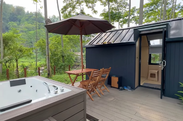 Bobocabin The Tavia di Puncak Bogor