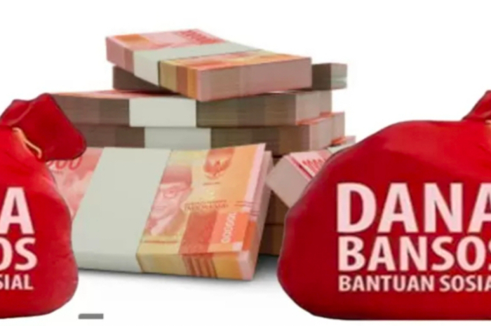 Ilustrasi uang pencairan bansos
