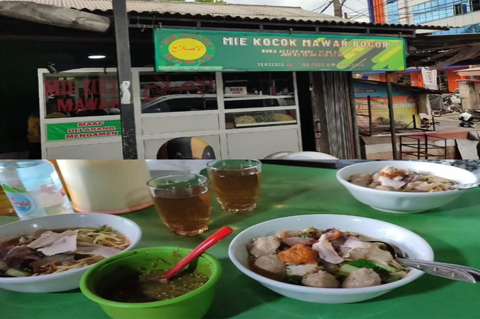 Mie Kocok Mawar bertempat di kawasan DR. Sumeru, Bogor