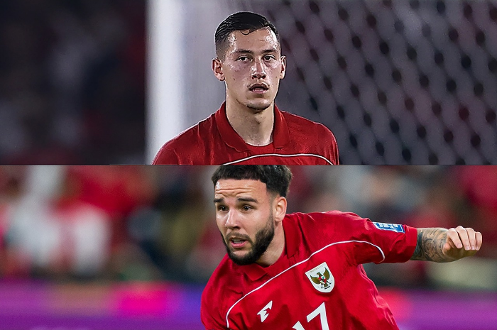 Potret Pemain Timnas Indonesia Jay Idzes dan Calvin Verdonk