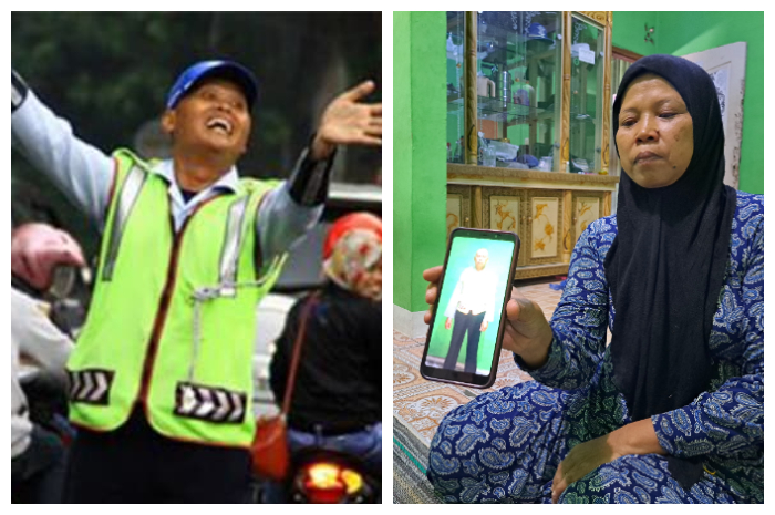 Mahpud, sosok Pak Ogah nyentrik di Jalan Sancang, Kecamatan Bogor Tengah, Kota Bogor, tutup usia pada Sabtu (18/5/2025).