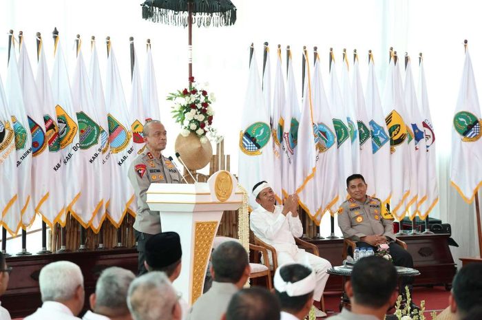 MOU dengan Polda Jabar dan Polda Metro Jaya yang dihadiri Gubernur Jawa Barat Dedi Mulyadi