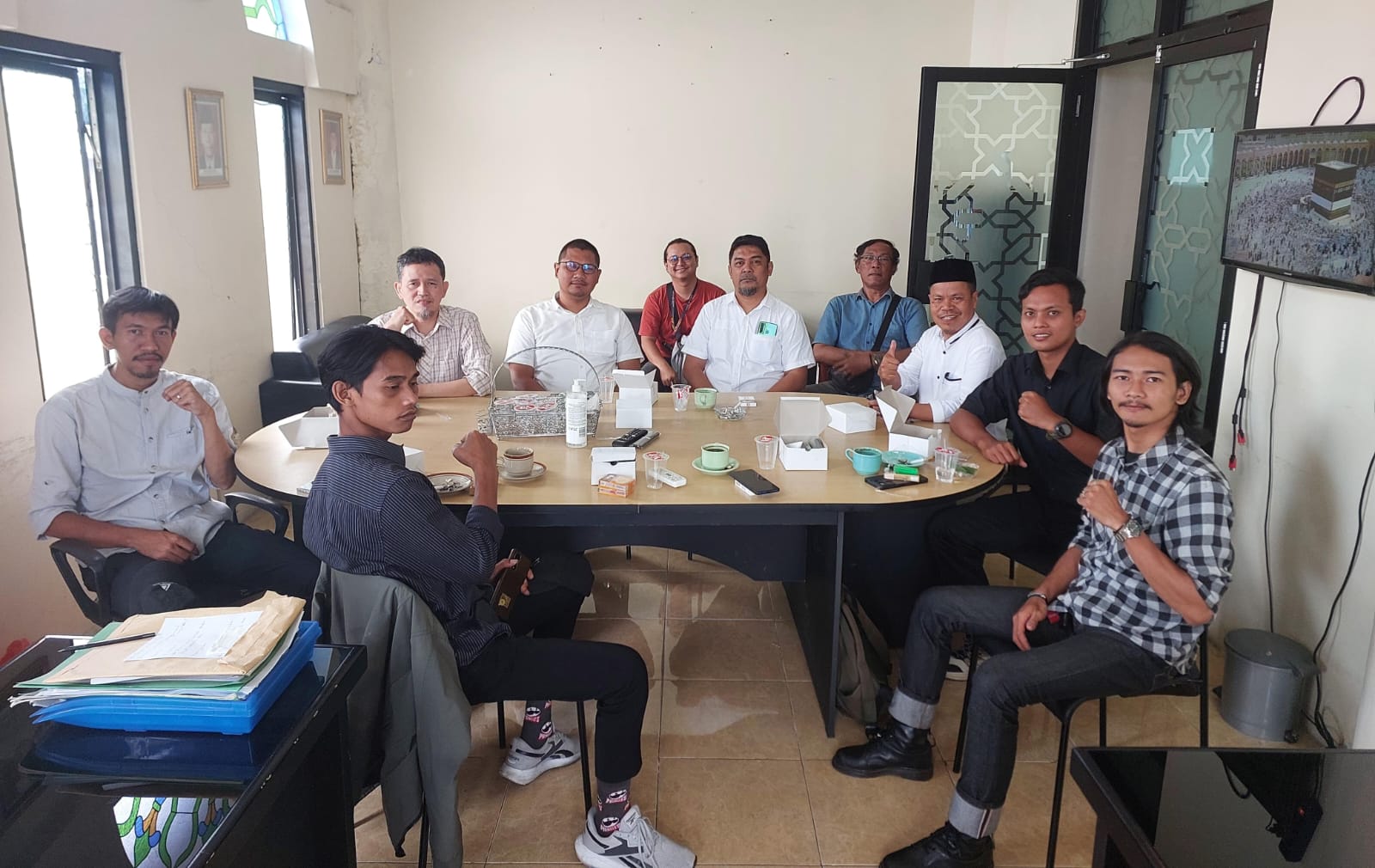 BAZNAS Kota Bogor, saat menerima kunjungan silaturahmi dari Persatuan Bogor Bersatu.