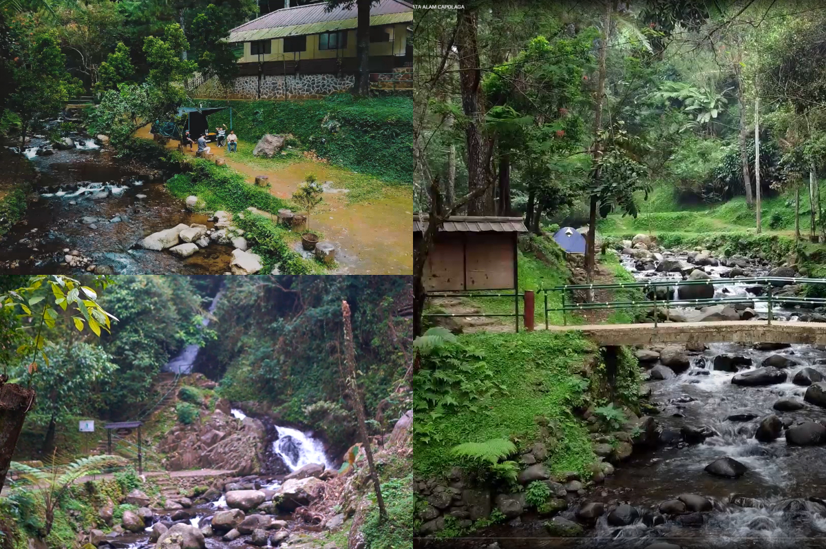 Pesona Wisata Alam Capolaga, Subang.