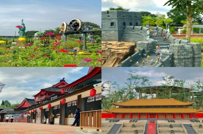 Mini Mania Puncak, sebuah taman wisata miniatur dunia yang berlokasi di Megamendung, Bogor