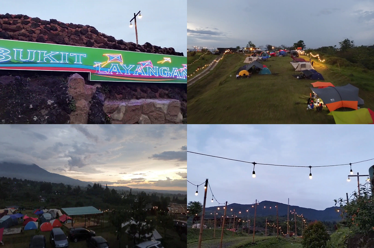 Pesona Camping di Bukit Layangan, Subang.