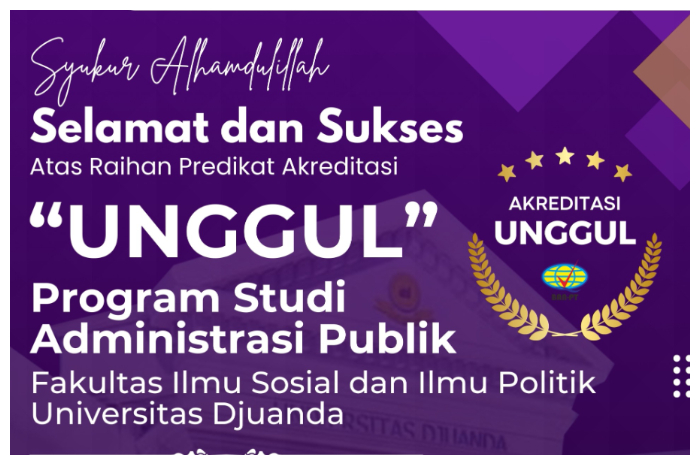 Program Studi ADP FISIP UNIDA meraih Akreditasi Unggul dari BAN-PT.