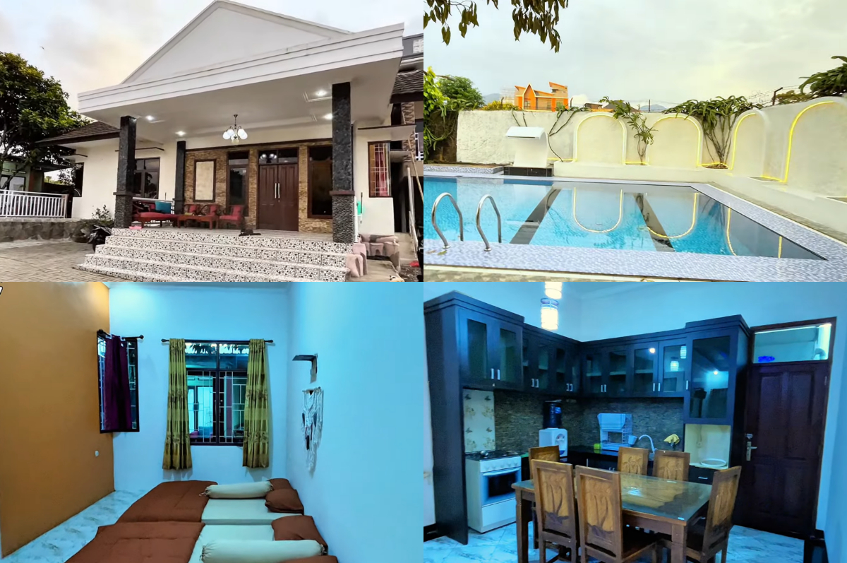 Villa DBhakti Hills tawarkan penginapan dengan fasilitas lengkap.