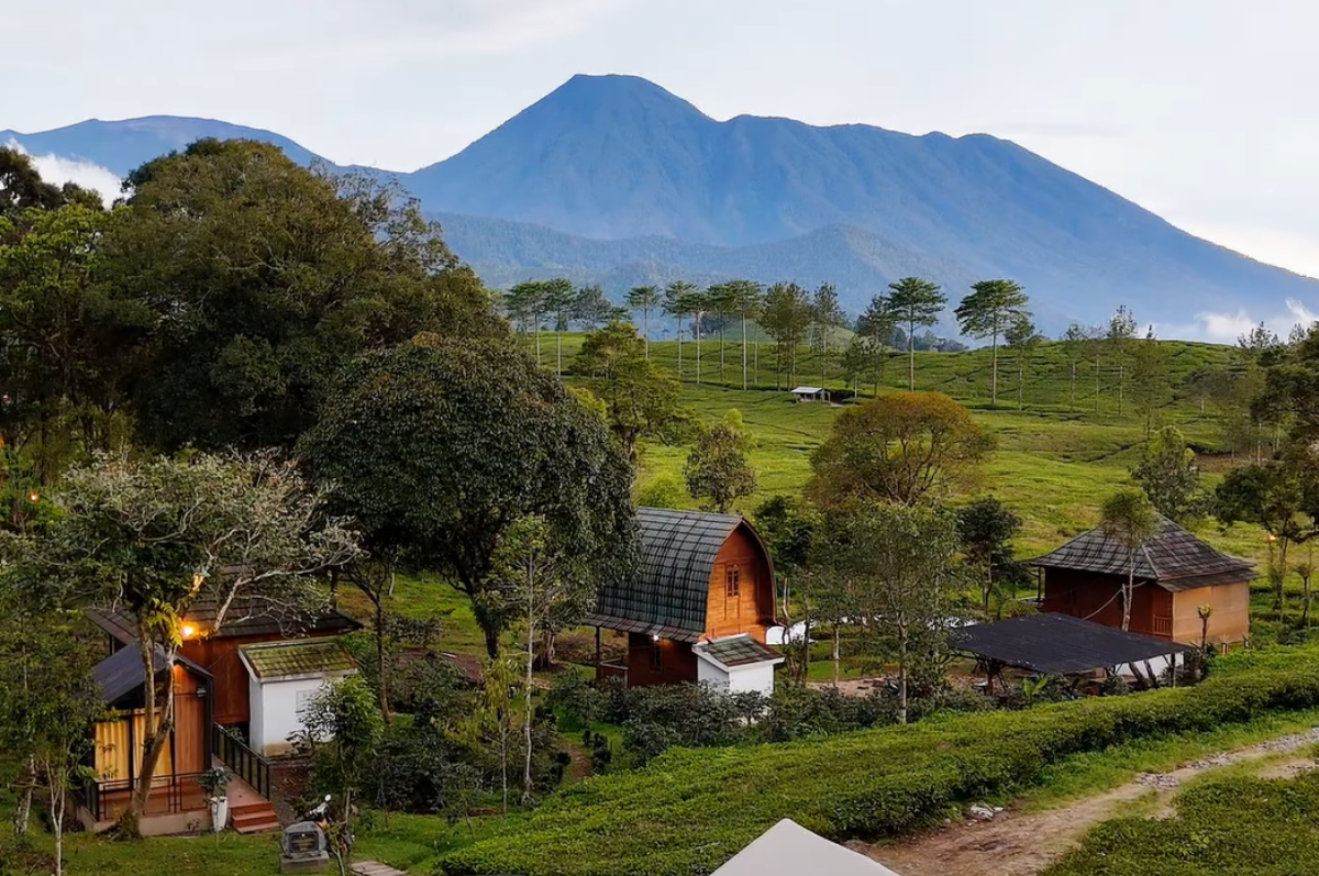 View di Pogayo Camp Bogor.