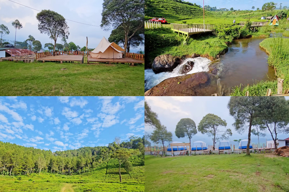 Suasana di Wanasari Camping Ground.