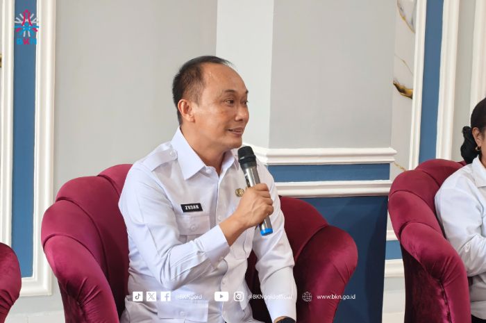 Kepala BKN Prof. Zudan Arif saat berkunjung ke Kantor Regional (Kanreg) IX BKN Jayapura