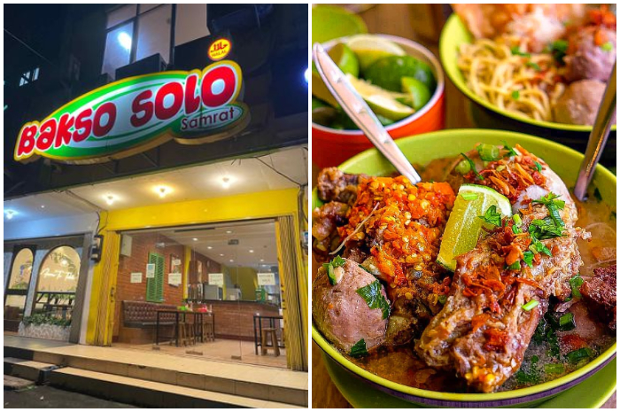 Bakso Solo Samrat di Jalan Raya Pajajaran No. 59A. Kota Bogor