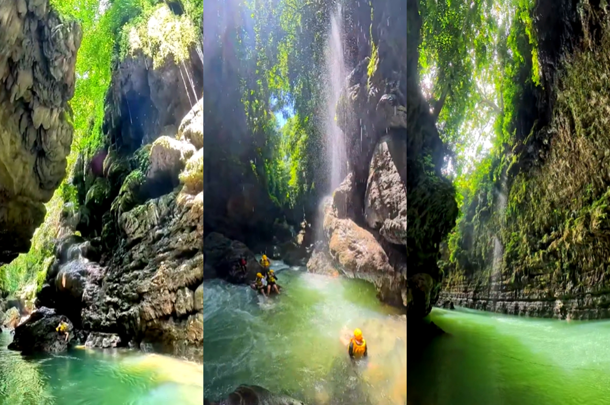 Green Canyon Pangandaran, petualangan body rafting tak terlupakan.