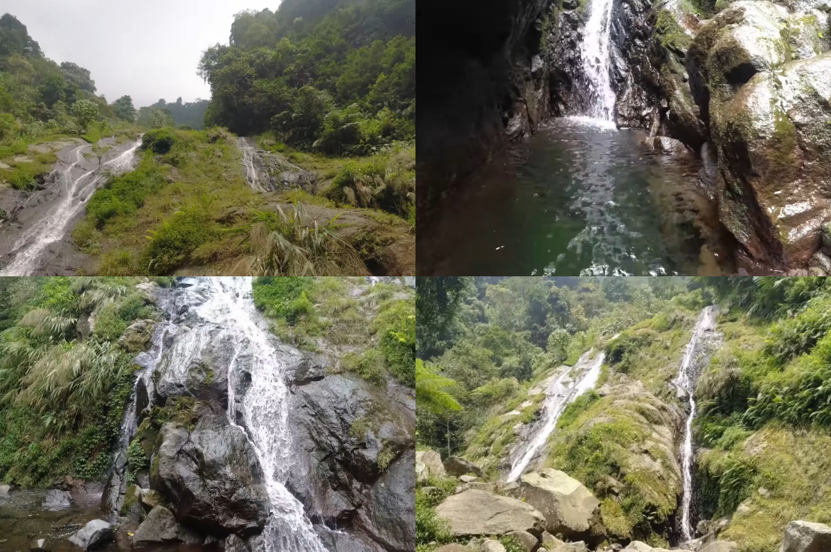 Wisata alam Curug Cibadak.