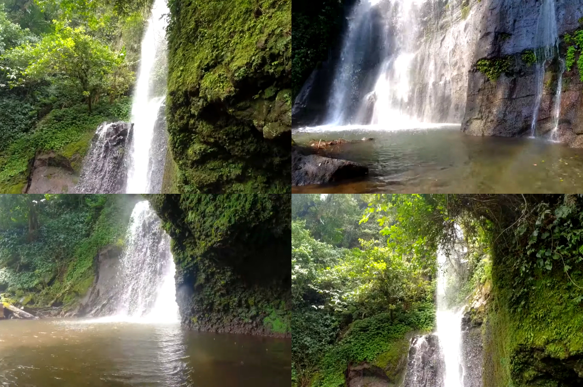 Pesona Curug Cipadaranten yang masih jarang diketahui wisatawan.