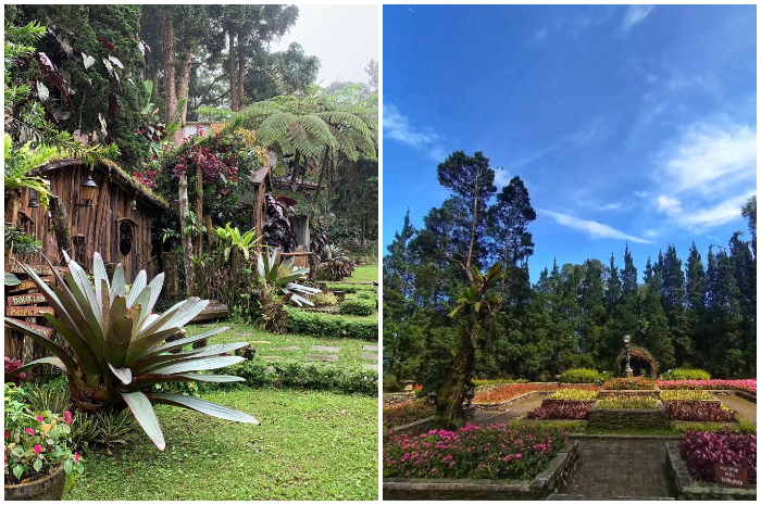 Melrimba Garden di Jalan Raya Puncak KM 87, Tugu Utara, Cisarua, Bogor.