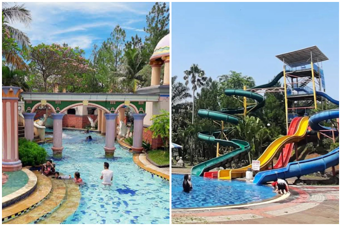 Marcopolo Water Adventure di dalam komplek Bukit Cimanggu City, Jalan Sholeh Iskandar No. 1, Cibadak, Tanah Sereal, Kota Bogor.