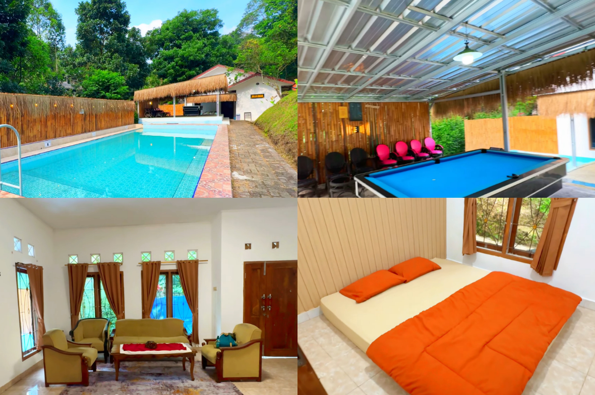 Villa Mela by Bobo Villa, rekomendasi liburan keluarga dengan nyaman di Puncak.