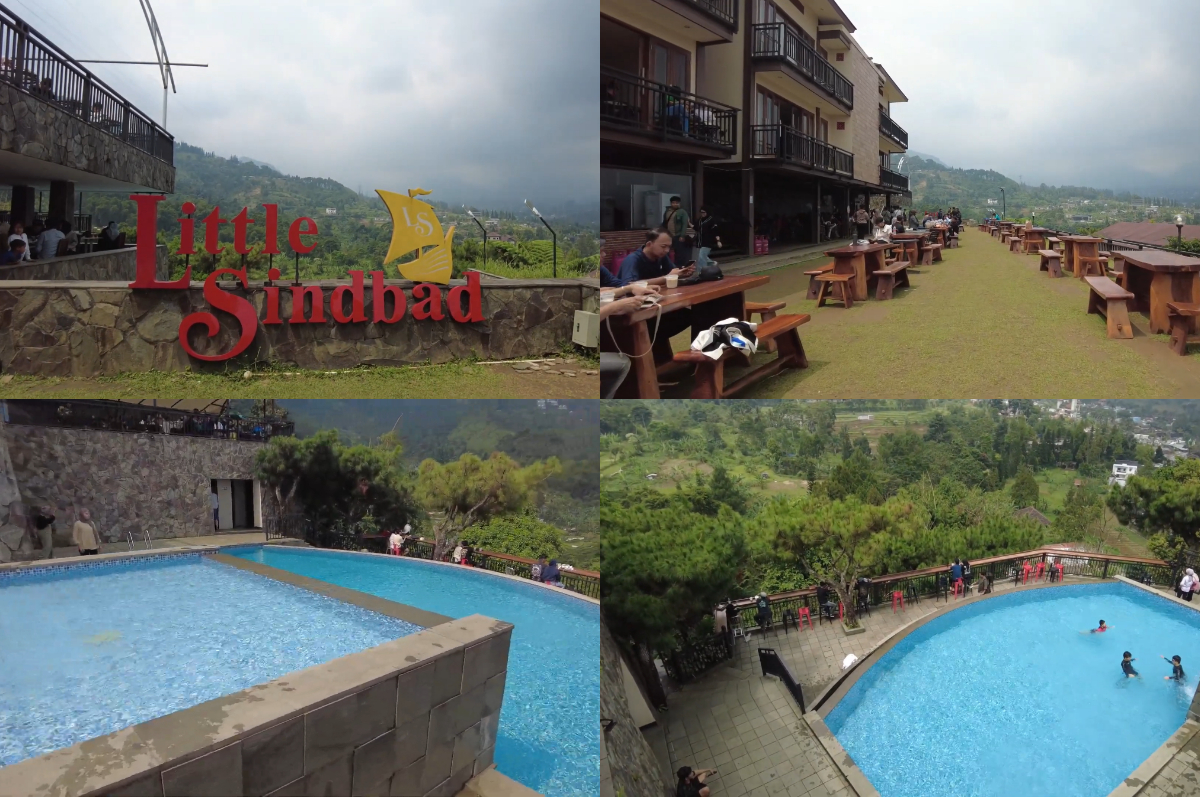 Little Sindbad, kafe and resto dengan view alam cantik di Puncak, Bogor.