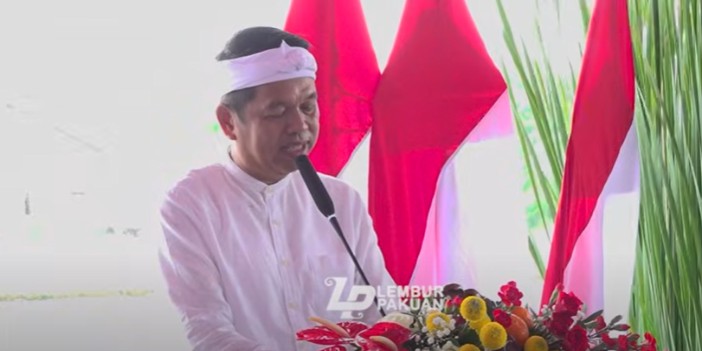 Gubernur Jawa Barat Dedi Mulyadi menyebutkan orang Bekasi butuh hiburan di Peresmian Program Jaksa Mandiri Pangan