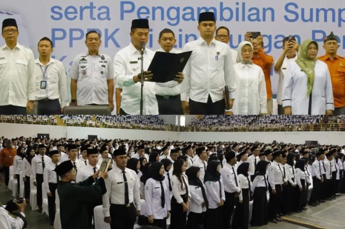 Pengangkatan 275 CPNS dan 963 PPPK di lingkungan Pemkab Bandung