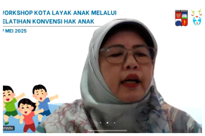 Kepala Bidang Pemenuhan Hak Anak dan Perlindungan Anak, DP3A Kota Bogor, Wiwin Sukarsih.
