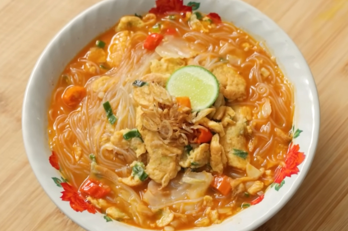 Resep Sohun Kuah Telur Pedas ala Chef Devina Hermawan