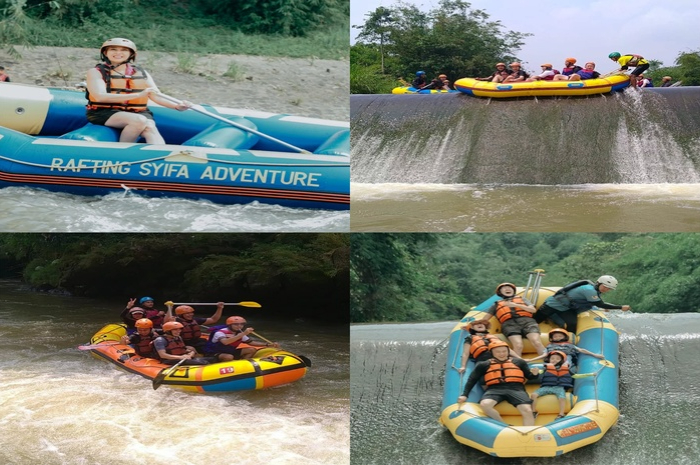 Rafting Syifa Bogor Adventure, rumah para penantang adrenalin air dengan rute 12 km di Sungai Cisadane dan paket lengkap yang bikin liburan makin seru