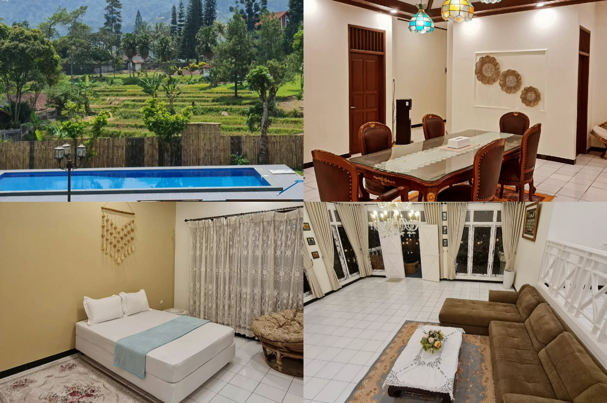 Villa Arfan di Puncak, Bogor.