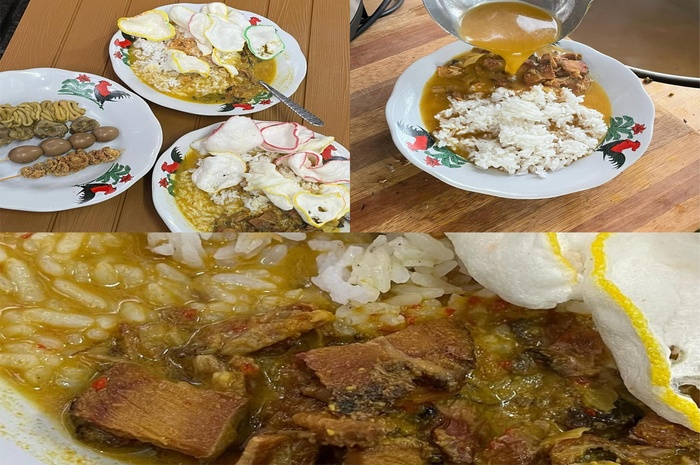 Gulai asap racikan Kiki berlokasi di kawasan Blok M, Jakarta.