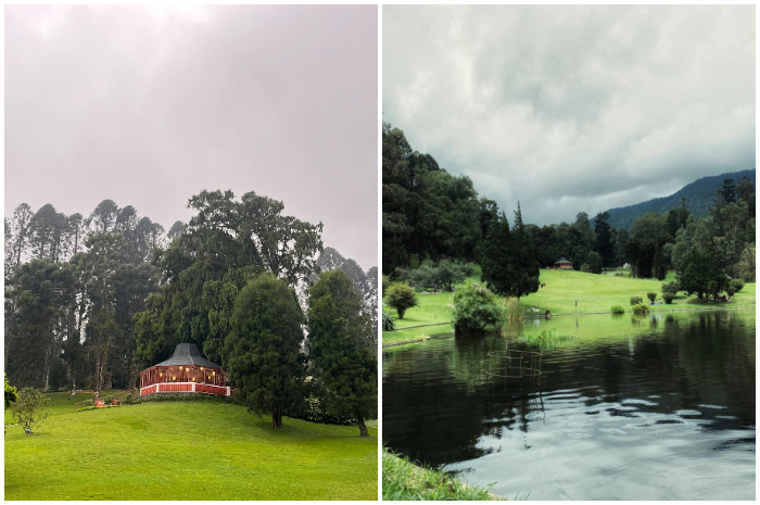 Suasana Kebun Raya Cibodas di daerah Cimacan, Cianjur.