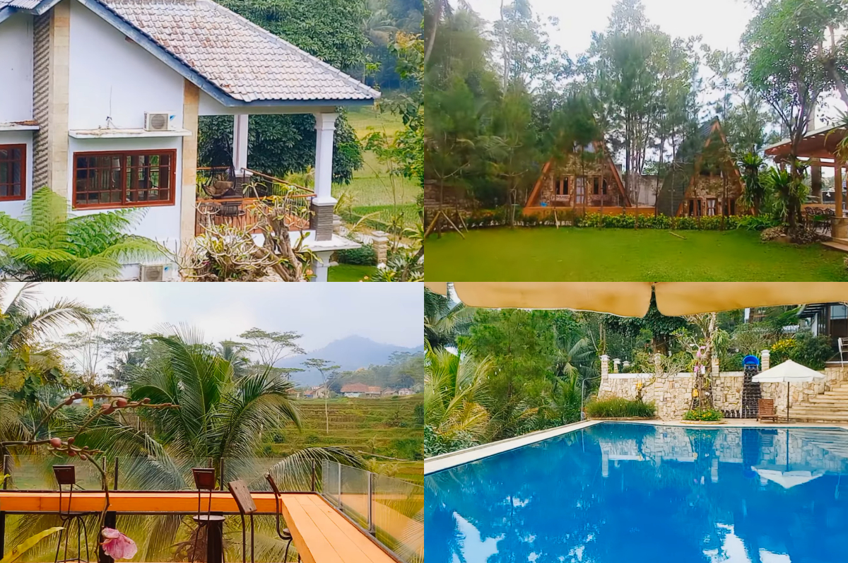 Villa Sadiah tawarkan penginapan dengan beragam jenis mulai dari camping ground, glamping, hingga villa.