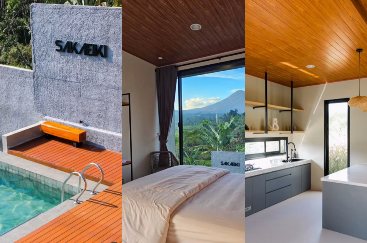Liburan keluarga seru ke Sakaeiki Villa.