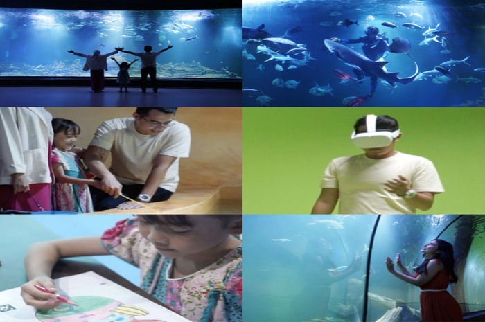 Aquarium Indonesia Pangandaran, tempat wisata edukatif tematik yang cocok untuk keluarga dan anak-anak