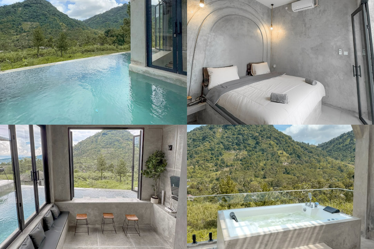 Staycation estetik di Greyhill Villa.