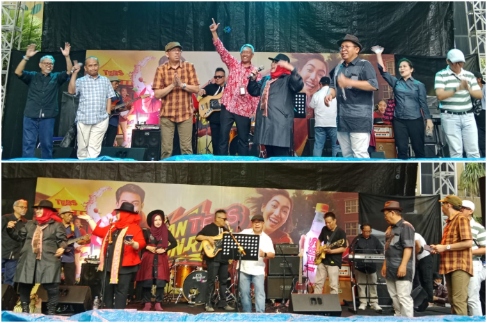 Vision Band memeriahkan HUT ke-44 Wapalapa Universitas Pakuan (Unpak) Bogor.