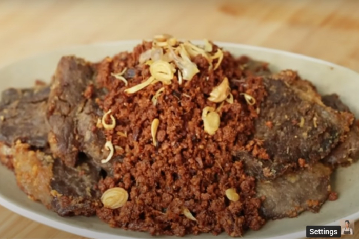 Resep empal daging serundeng dari Chep Devina Hermawan