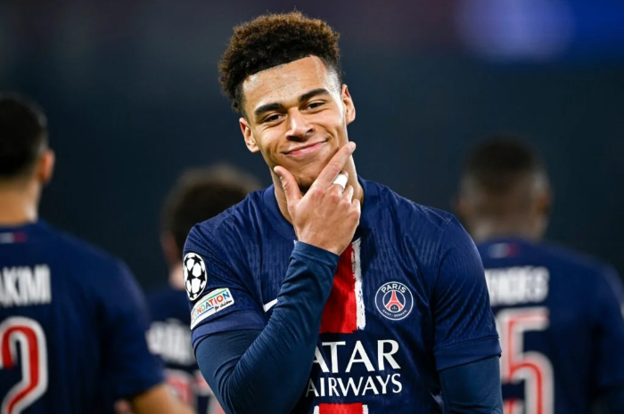 Desire Doue, Pemain muda PSG tampil impresif pada Final Liga Champions menghadapi Inter Milan.