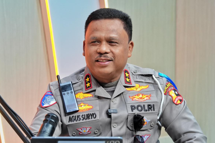 Kakorlantas Polri, Irjen Pol Agus Suryonugroho menyampaikan rencana oeprasi besar truk ODOL.
