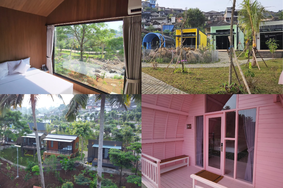 Menginap seru di Cabin Geulis Cisarua Puncak, Bogor.