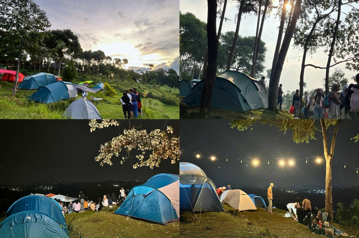Pesona DBunder View Camping Ground, Bogor.