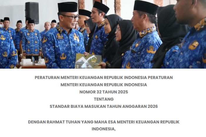 Pengangkatan CPNS dan PPPK di Pendopo Ronggo Djoemeno, Kabupaten Madiun