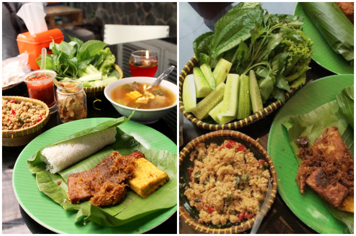 Nasi Timbel M11 warung legendaris di Jalan Prof. DR. H. Andi Hakim Nasoetion No.11 Kota Bogor