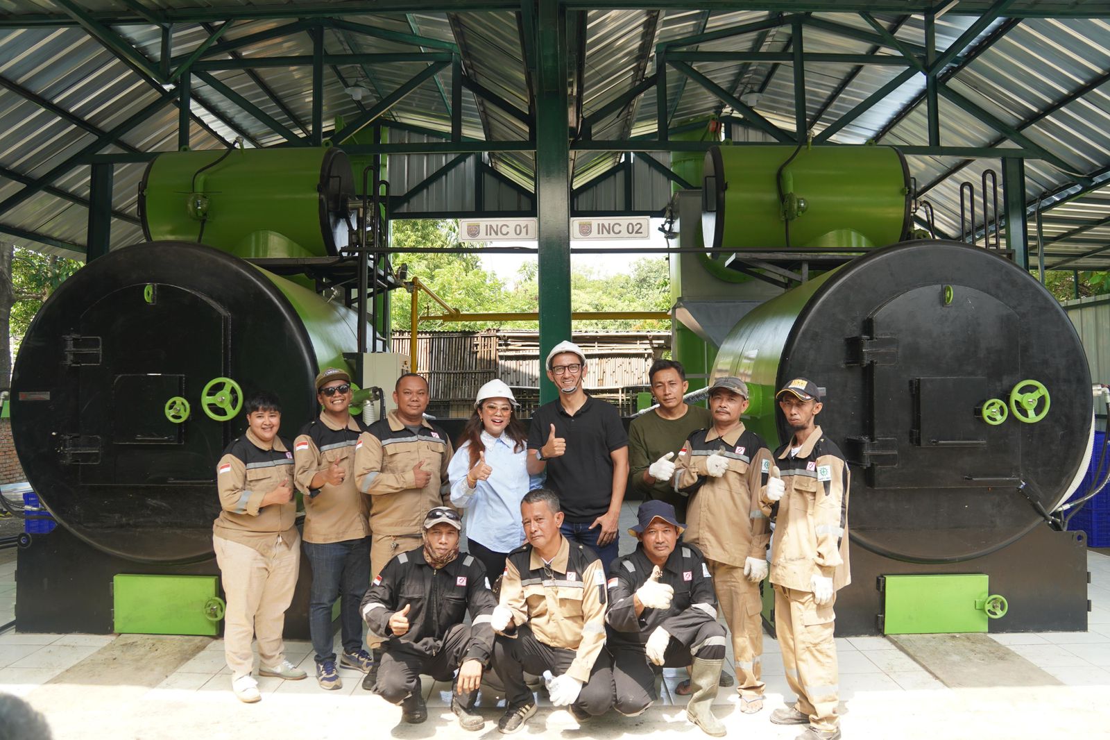 PT Dodika Prabsco Resik Abadi berhasil memenuhi uji emisi dioksin dan furan yang disyaratkan KLH BPLH.