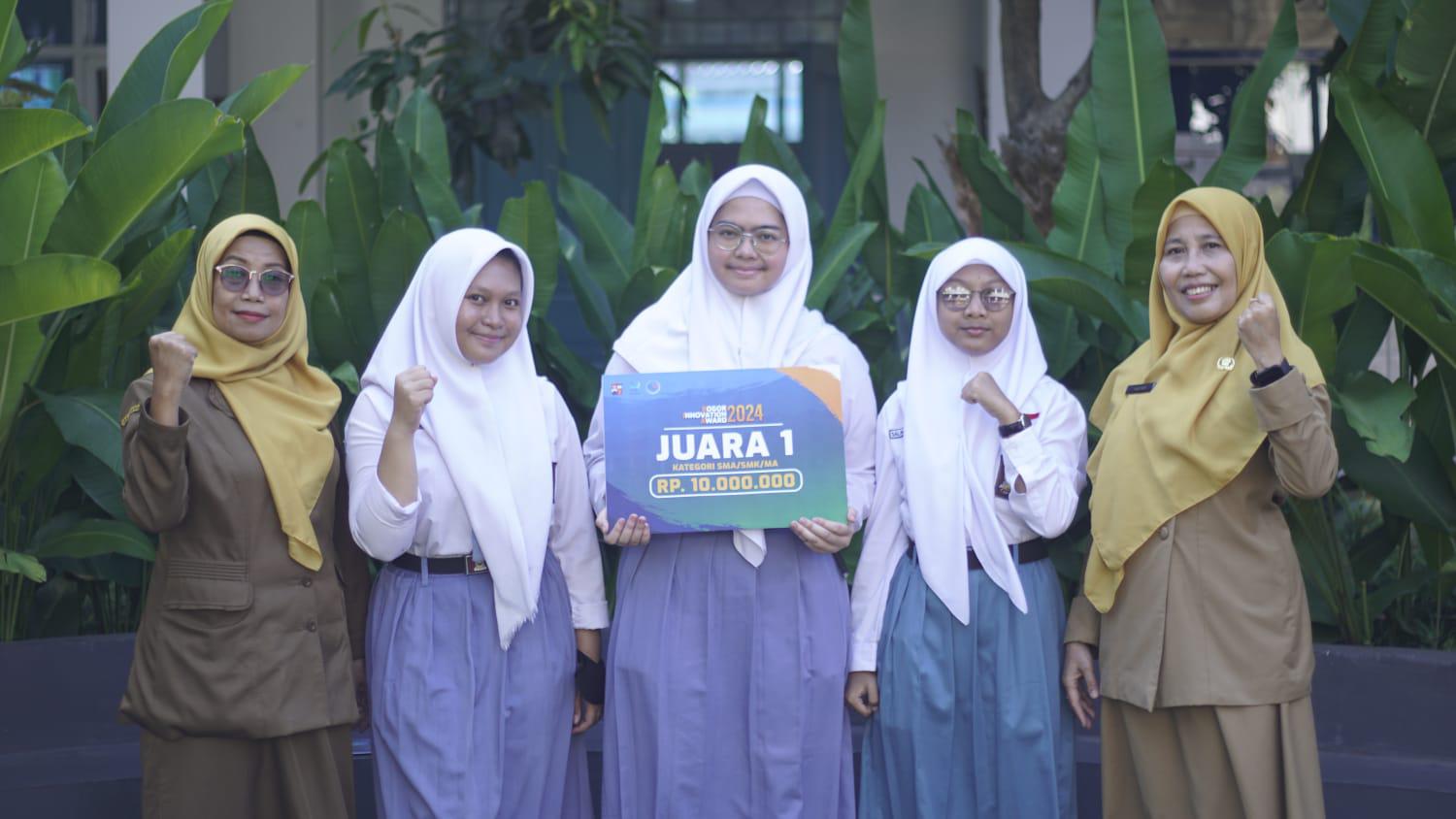 Salah satu prestasi yang berhasil diraih siswa SMAN 2 Kota Bogor.