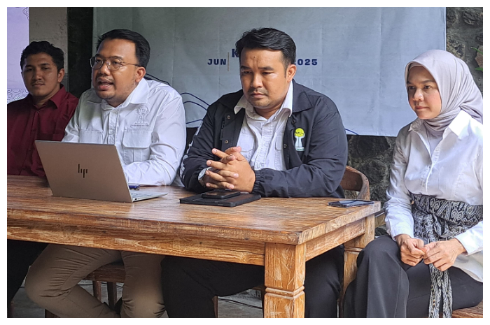 Sosialisasi rencana Muscab ke-VI Hipmi Kota Bogor pada Kamis (5/6/2025).