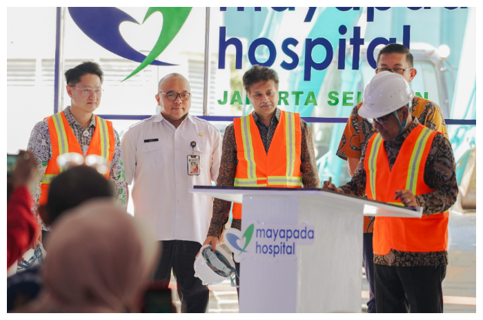 pembangunan tower ke-3 unit Mayapada Hospital Jakarta Selatan (MHJS).