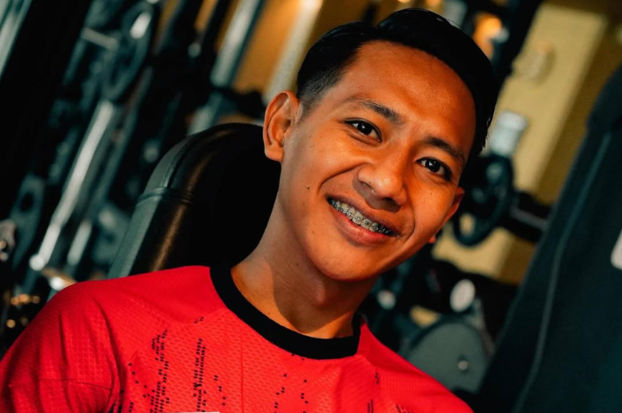 Debut Beckham Putra yang juga pemain Persib Bandung di Timnas Indonesia.