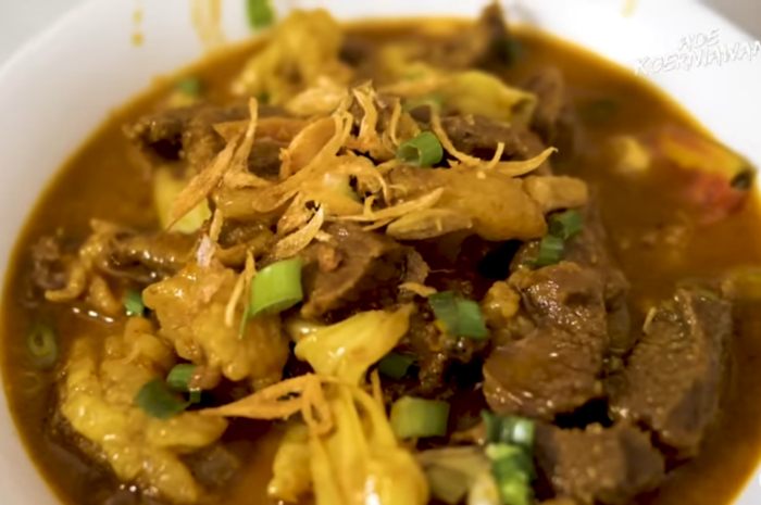 Resep tongseng daging kambing salah satu menu pilihan Idul Adha.&nbsp;